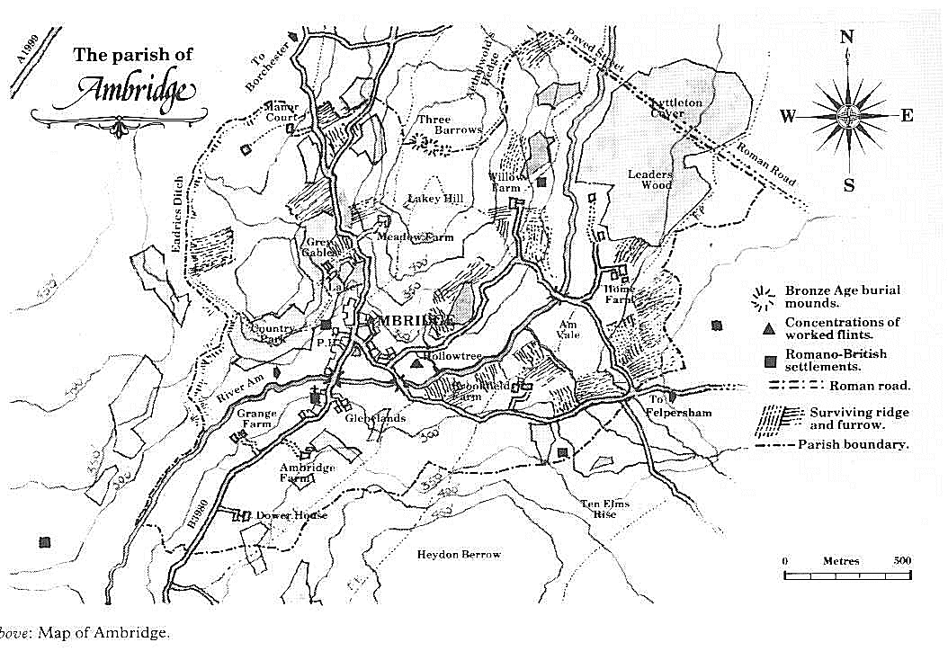 Ambridge Map (circa 1980)